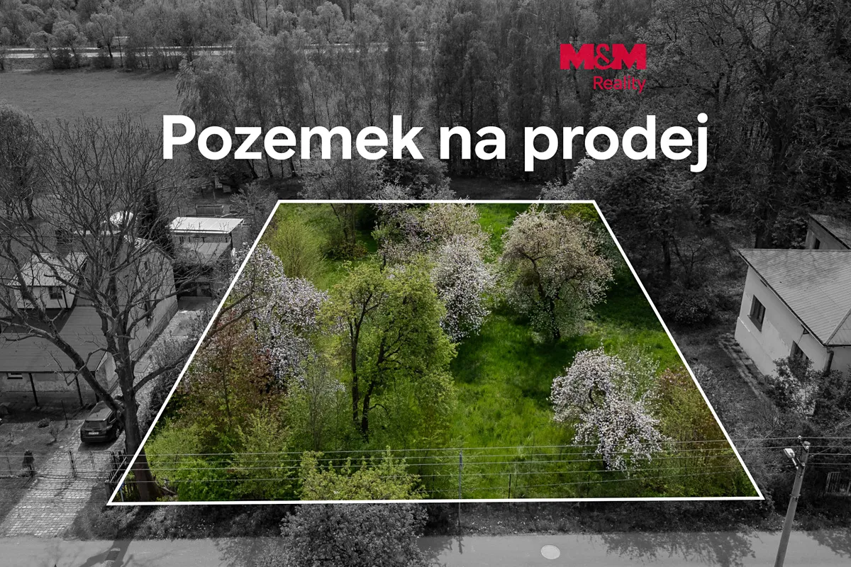Prodej stavebního pozemku 1250 m²